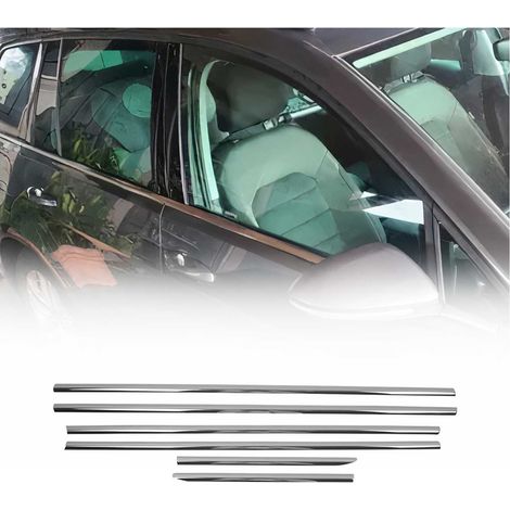Baguettes de fenêtre pour VW Golf mk7 Variant 2013-2020 en acier inoxy chromé