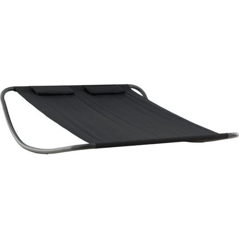 Hamac Double "Gordo" 180cm Noir (1/5)