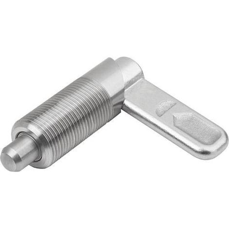KIPP Sperrriegel M16x1,5 Ø 8mm Form A Edelstahl blank (1/3)