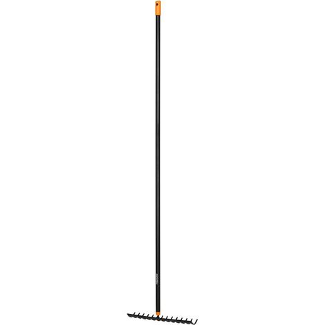Fiskars – Râteau à dents courbes Solid™ – 14 dents – Manche en aluminium léger – Lame en acier au carbone trempé – Longueur 1540 mm (1/8)