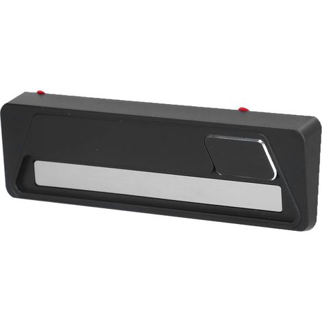 Plaque de stationnement temporaire en alliage d'aluminium avec numéro de téléphone - Accessoires pour parkings - Noir (1/5)
