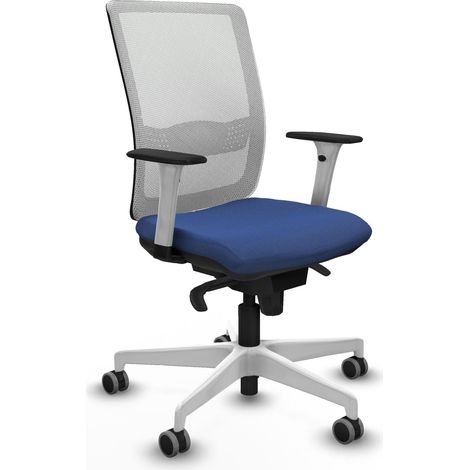 Silla piqueras y crespo Haches blanco malla cómoda (1/2)