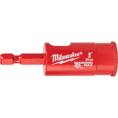 Milwaukee Diamond Crown Hex 20mm Trapano Diamantato