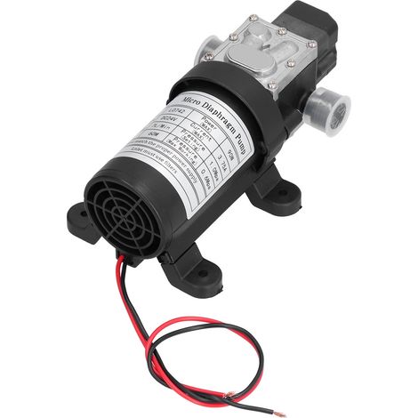 Pompe électrique à membrane micro auto-amorçante surpresseur DC24V 100W 7L/min hauteur d'aspiration 60m (1/5)