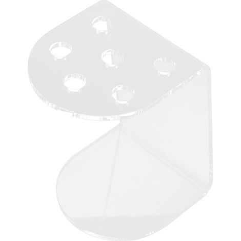 Porte-ciseaux pour Rangement Professionnel en Acrylique Transparent de Salon et Accessoires de Coiffure de Ciseaux pour Salon de Coiffure ou Toilettage (1/5)