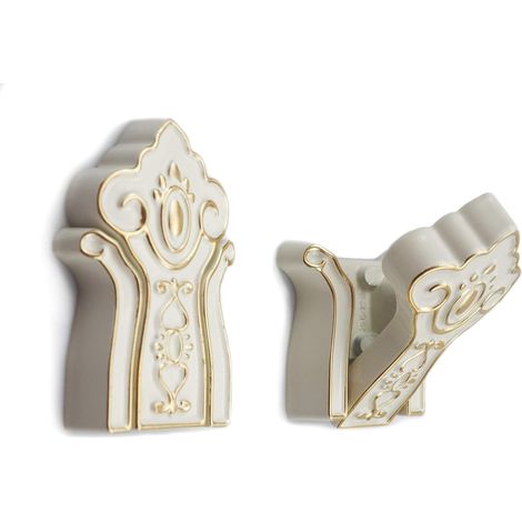 (Blanc vintage, lot de 2) Cintres pliables - Très résistants