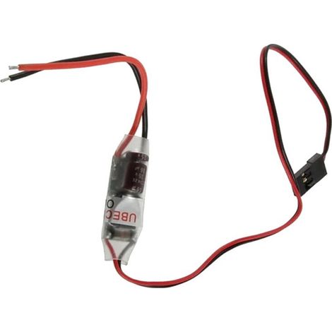Receptor FPV 3A 2-5S Fuente de alimentación BEC externa Regulador de voltaje (UBEC) Módulo regulador reductor de 5V para avión RC