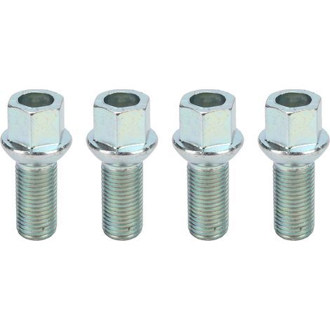 aqxreight Boulons de Roue M14x1, 5, 4 Pièces, pour Remplacement A4L, Ajustement Standard OEM (1/5)