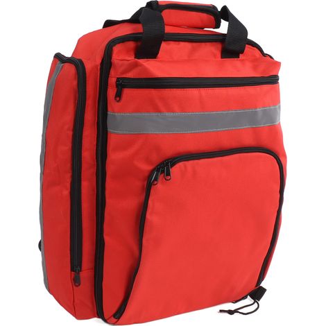 Sac à dos de premiers secours multifonctionnel, grande capacité, imperméable, réglable et portable, pour les situations d'urgence en extérieur, notamment en cas de tremblement de terre. (1/5)