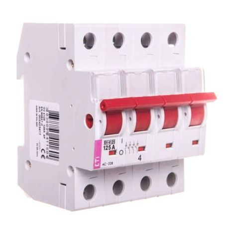 Interruptor modular eti-polam sv 4125 125A 400V (1/2)