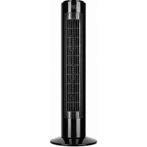 Ventilateur colonne Aga 73 cm Noir (1/5)