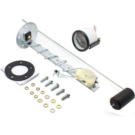 Jauge de Niveau Carburant Automatique 0-90 Ohms 12V 24V Universel Voiture Bateau Réservoir 52mm