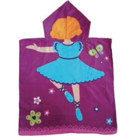Poncho Mare In Spugna Linea Billy Disegno Ballerina