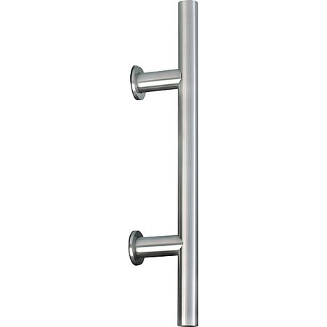 Poignée de tirage tubulaire simple droite en T inox 304 longueur 500 mm - DESIGN MAT