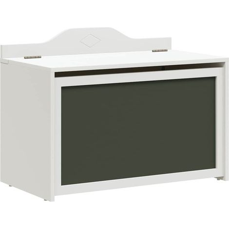 Boîte à Jouets Blanc 73 x 33 x 55 cm Bois d'ingénierie CFW524058 (1/5)