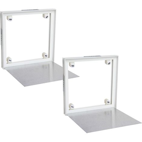 Trappe de Visite à Carreler Semin - 200 mm x 200 mm - Accès sous Baignoire et Pièces Humides (lot de 2)