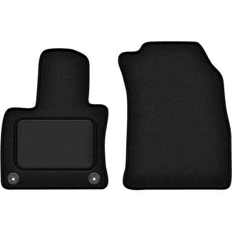 Alfombrillas delanteras para Hongii E-HS9 5 plazas (2020-) negras (1/5)