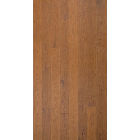 Parquet Contrecollé- Chêne- Bastille Café -Verni brossé - larg.19 cm (1/5)