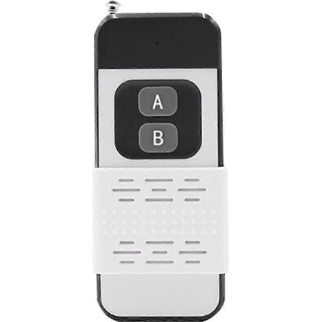 Télécommande sans fil 433 MHz, 2 boutons, portée de 1000 m, pour éclairage, portail, porte de garage, commande de moteur kns (1/5)