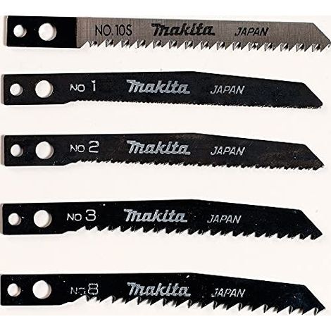 Makita A -86882 5-Jeu de lames de scie sauteuse - bois / métal / plastique