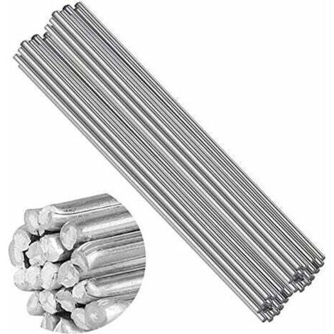 YMYNY Baguette de Soudure, 50 pièces électrodes de soudage soudure en aluminium à basse température de 2,0 mm - Tiges de soudure faciles à fondre - Résistance à la corrosion (50 cm)