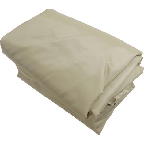 Housse de souffleuse à neige multifonctionnelle, imperméable, protection UV, grande housse anti-poussière portable pour pelle à neige et souffleuse à neige, beige (1/5)