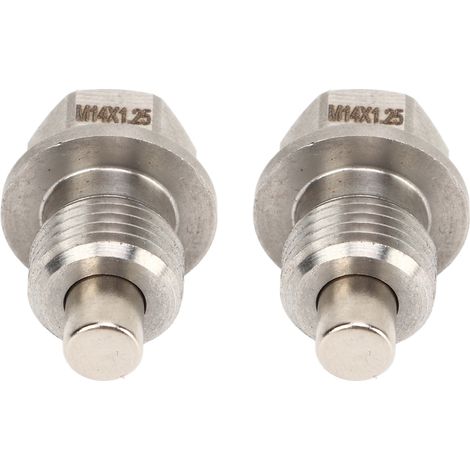 Bouchon de vidange magnétique DP015 M14x1,25mm Vis Écrou Carter Acier Inoxydable Universel Compatible Automobile (1/5)