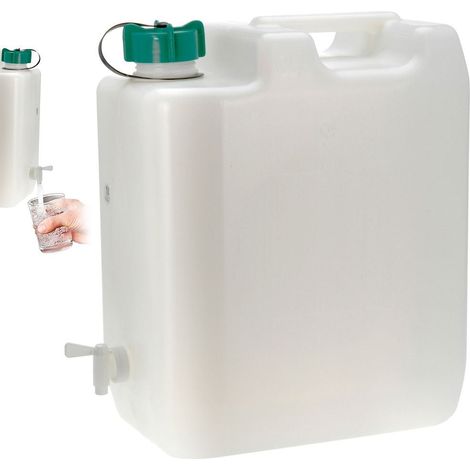 Eda 35L Jerrycan Extra Forte con Rubinetto Bianco