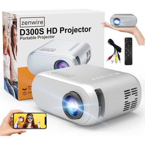 Mini proiettore Zenwire D300s argento (1/5)