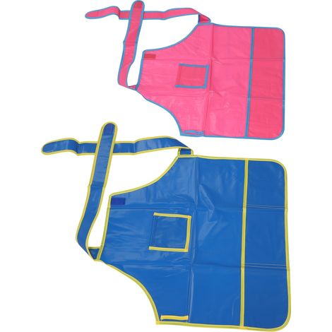 tabliers de peinture imperméables pour enfants, outils de dessin et de loisirs créatifs. (1/5)