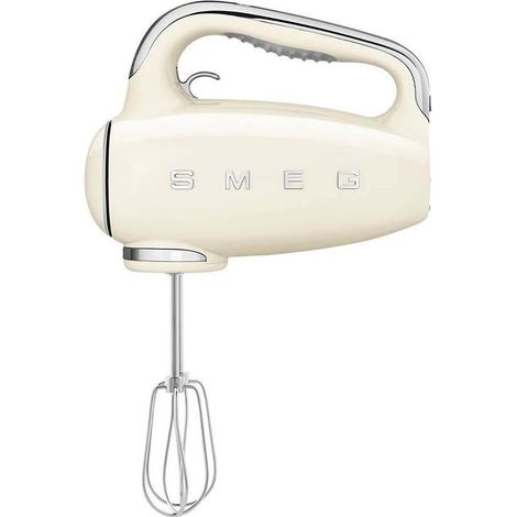 Smeg HMF01CREU Frullatore a Mano Crema 250W Vintage