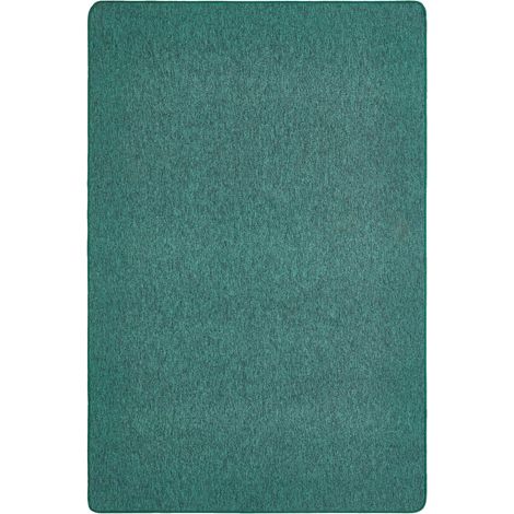 Tapis tissé pour Le Salon, la Chambre à Coucher, la Salle à Manger et Le Couloir - Tapis résistant Facile d'entretien pour Le Bureau - 80 x 200 cm en Vert (1/5)