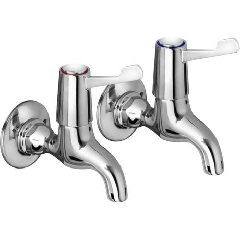 Bristan VAL2 BIB C CD Lever Bib Taps Chrome With Ceramic Disc Valves (1/2)