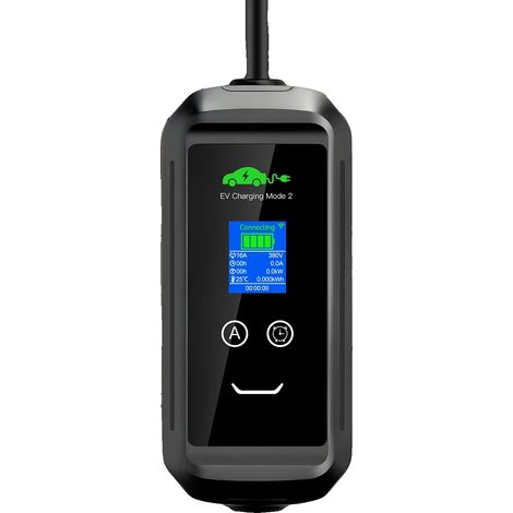 Tragbares EV-Ladegerät, 11KW AC-Ladung, WiFi-App-Steuerung, 16A 3P 11KW APP, Typ2 (1/2)