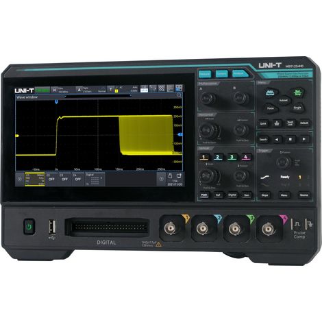 Oscilloscope UNI-T MSO1254HD, 4+16 canaux, 2,5 GS/s, 250 MHz (1/4)