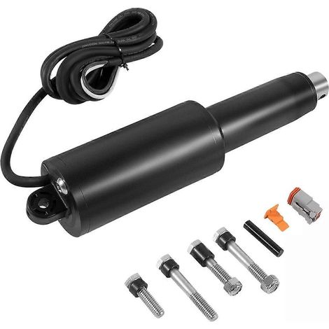Hochleistungs-Kurzaktuator 15057-001, 2-1/4 Zoll Hub, schwarz