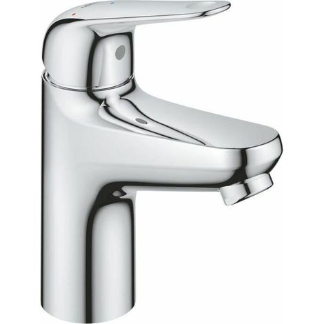 Grohe Swift - Miscelatore da lavabo, con sistema di scarico Push-Open, avvio a freddo, cromo 24323001 (1/4)