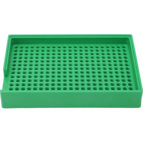 Plateau de rangement de vis à trous multiples en forme de V, à ouverture uniforme, pour applications industrielles, 2-2,5 mm / 0,08-0,1 po (273 trous) (1/5)