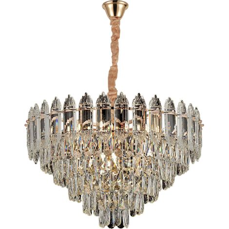 CEILING LAMP CHANDELIER TOOLIGHT G053-CP 80CM GOLD (1/5)