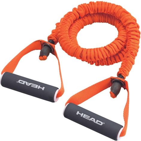 HEAD Elastici Power Tube TPE Arancione Resistenza 14 kg per Fitness Allenamento (1/4)