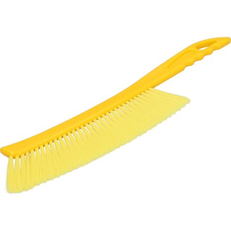 Brosse apicole à manche en plastique, brosse de nettoyage de ruche à une rangée pour apiculteurs