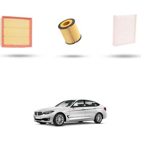Kit Tagliando 3 filtri compatibile con BMW Serie 3 GT (F34) 335i 225kw dal 2013 (1/5)