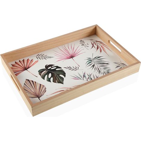 BANDEJA MADERA ROXANNE 30x5x45 CM VERSA