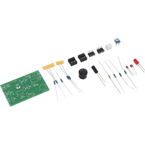 Temperatur-Summer-Bausatz, Leiterplatte, Thermistor-Temperaturalarmmodul, Teile für praktische DIY-Übungen (1/5)