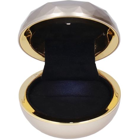 LED-Ringbox, luxuriöses Design mit schwarzem Samtfutter, perfekt zur Aufbewahrung von Verlobungs- und Hochzeitsschmuck (1/5)