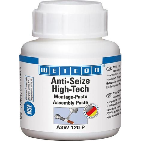 Weicon Lubricante antiagarrotamiento pasta tubo 120 g plateado (1/4)