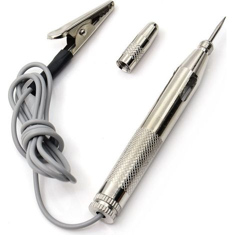 Stylo De Testeur De Tension De Circuit,Testeur Tension Automobile 6V/12V/24V Testeur De Circuit De Voiture Circuit Testeur Pen Stylo De Test éLectrique Sonde Outils De RéParation