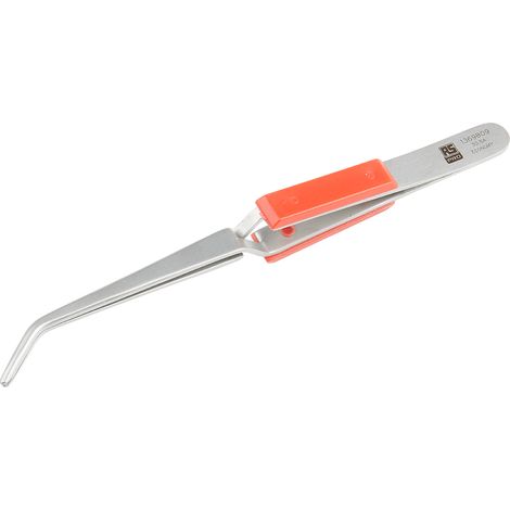 Brucelles RS PRO 30.SA pointe Incurvé  dentelé en inox, L. 165 ( Prix pour 1 ) (1/3)