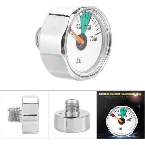 Mini-Manometer 1/8NPT für PCP-Paintballgewehre 3000 psi (1/5)