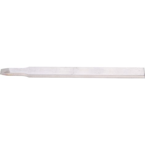 Punzón ranurado para cuero, acero cromado resistente a la corrosión, 5 mm (1/5)
